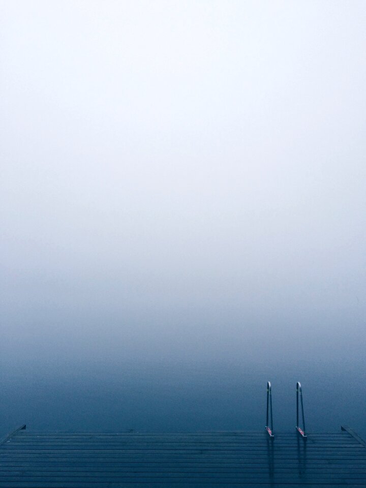 Fog water lake