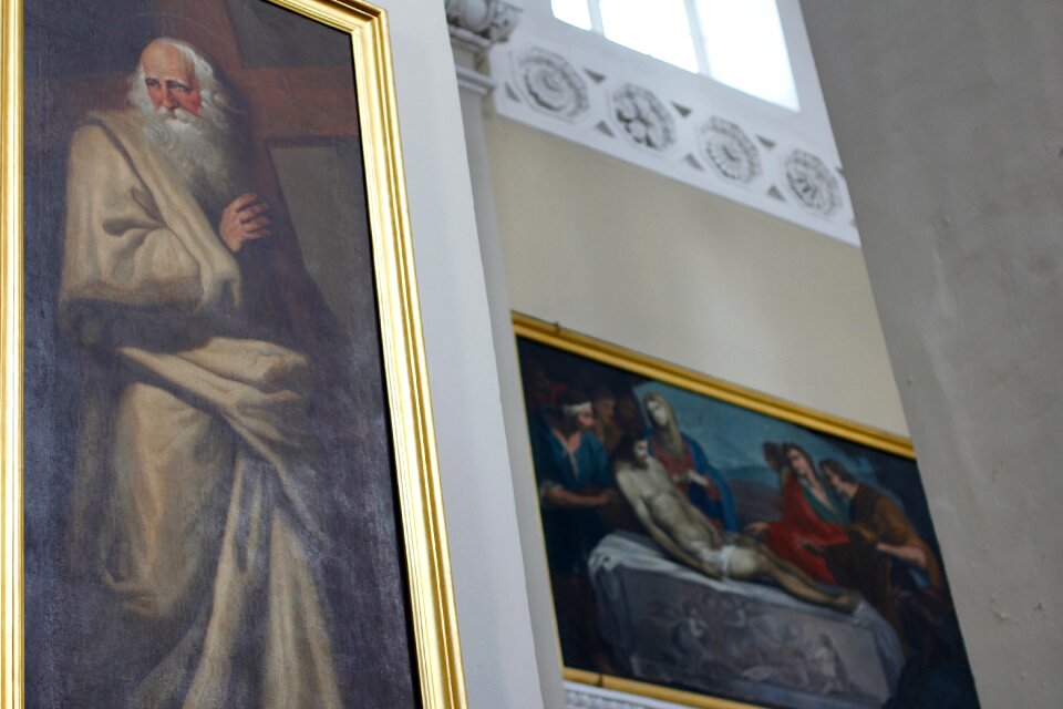 Religion artwork mural