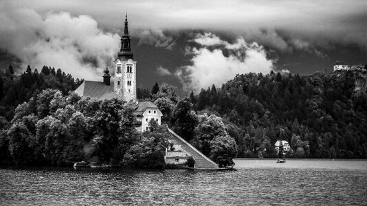 Building church scene