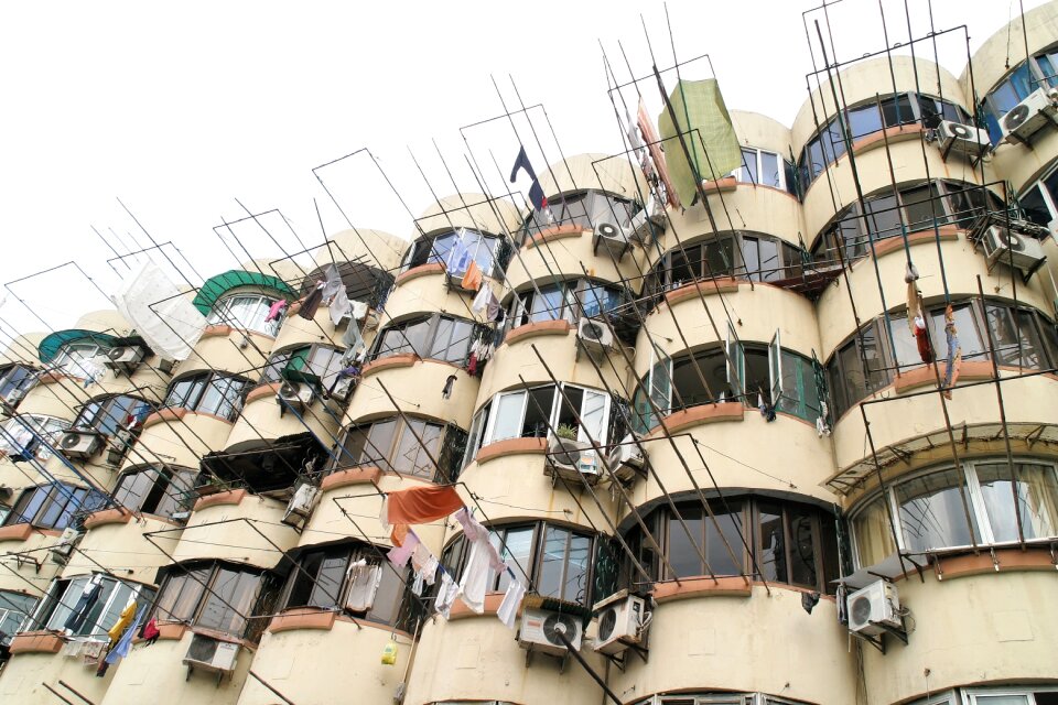 Modern architecture building