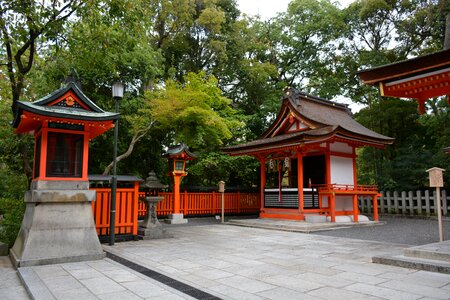 Fushimi inari shrine kyoto japan photo