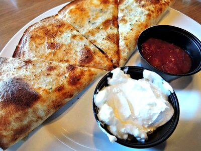Chicken cheese mexican food