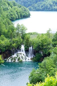 Croatia waterfall plitvice lakes