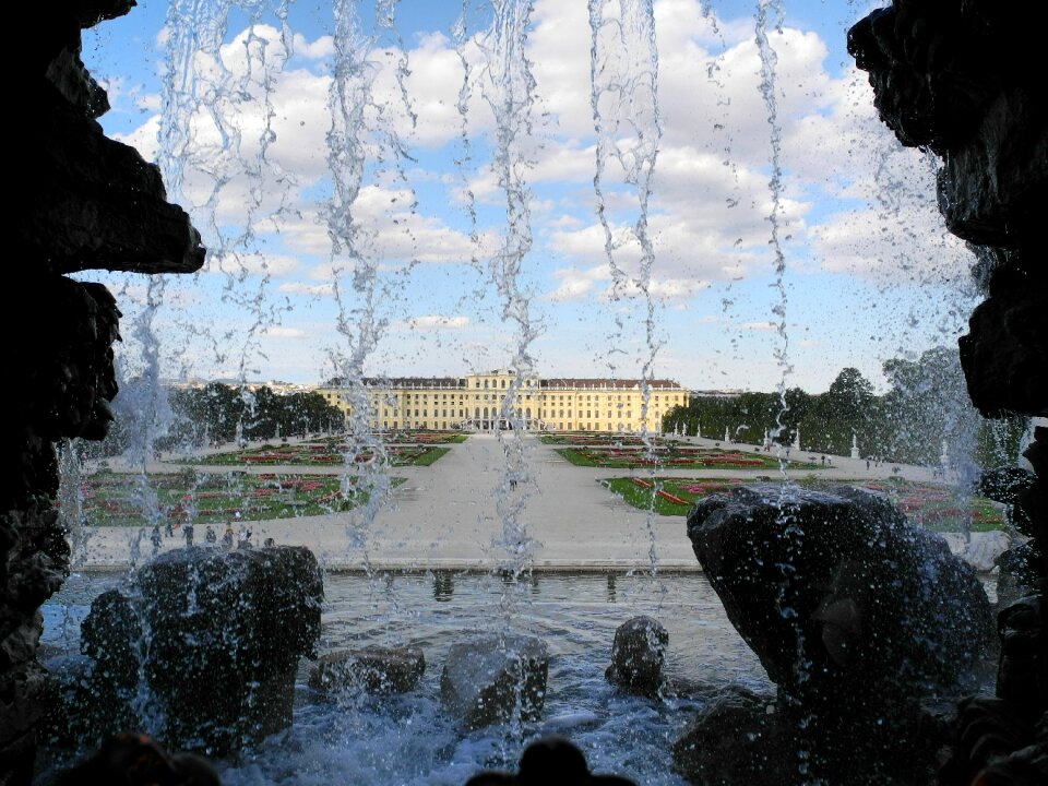 Park castle park water
