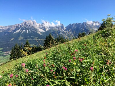 Mountains elmau wilderkaiser
