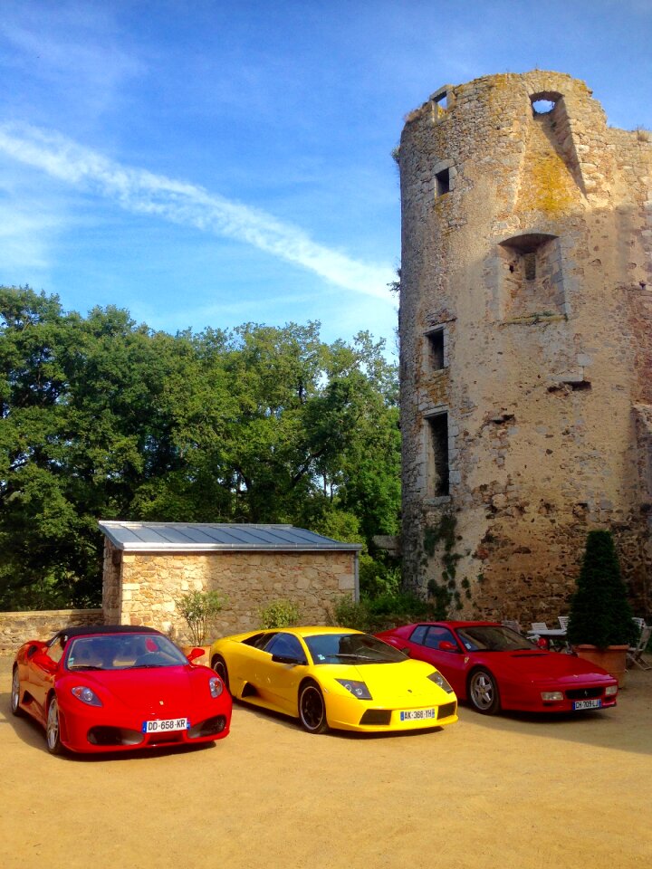 Exhibition keep lamborghini