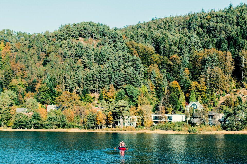 Rowing water river photo