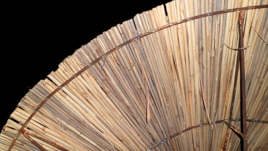 Umbrella night straw