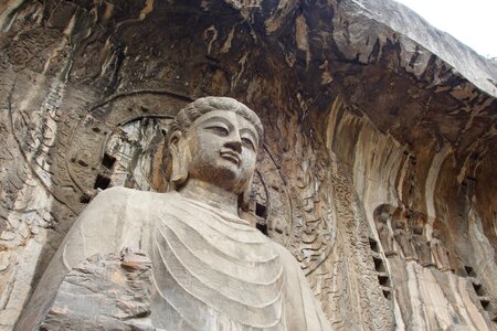 Vairocana as shrine longmen grottoes luoyang attractions