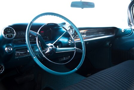 Car vintage steering wheel