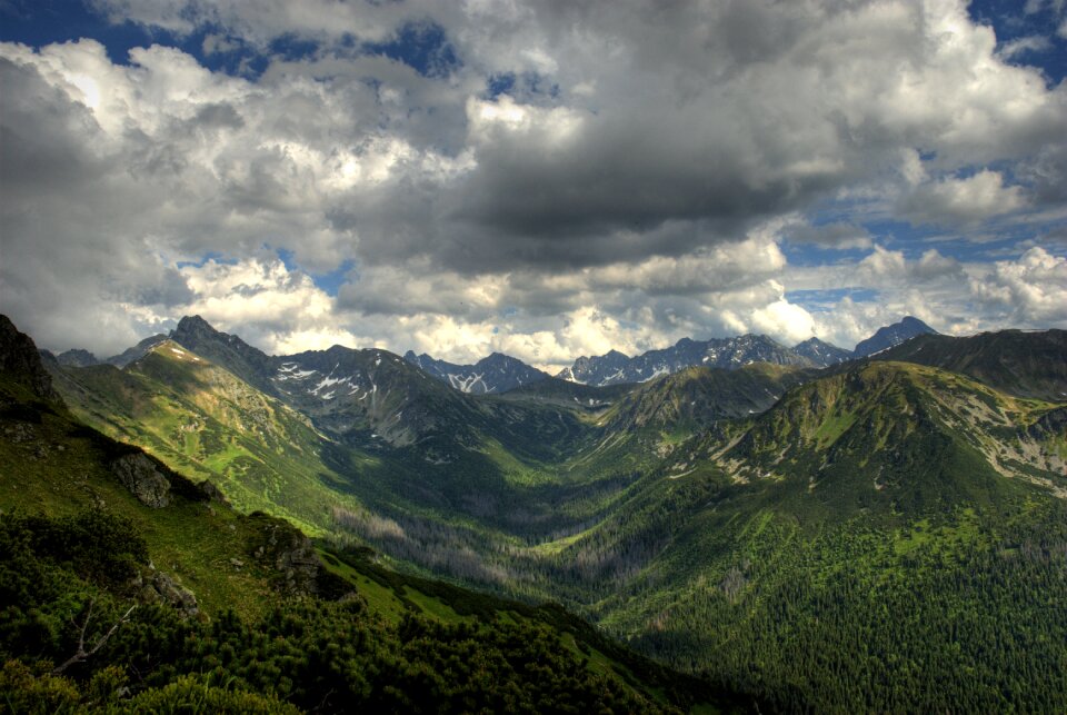 Mountains vistas landscape