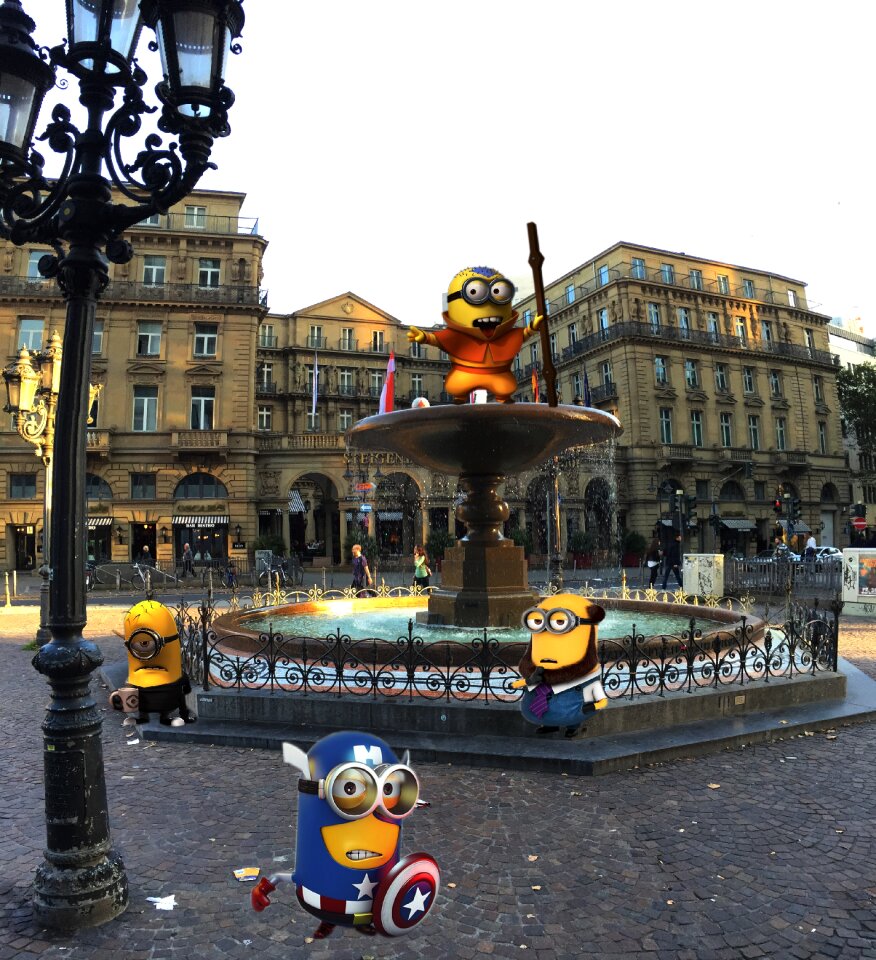 Minionki photoshop graphics