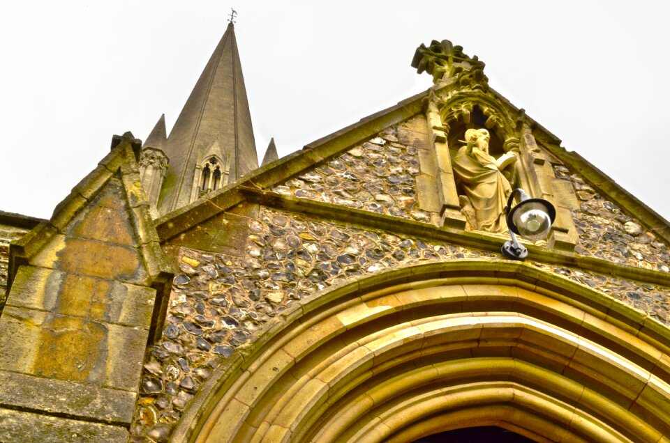 Village parish old building
