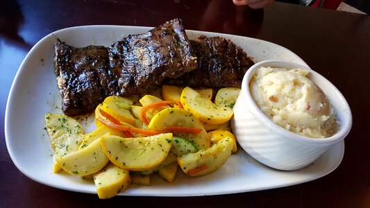 Food meat plate