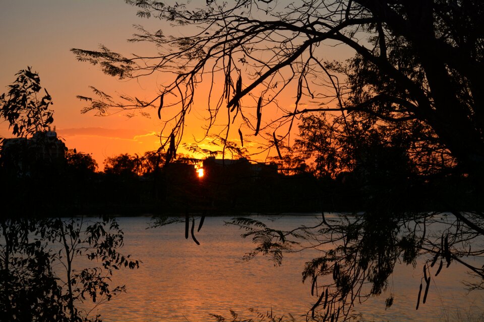 Landscape abendstimmung sun