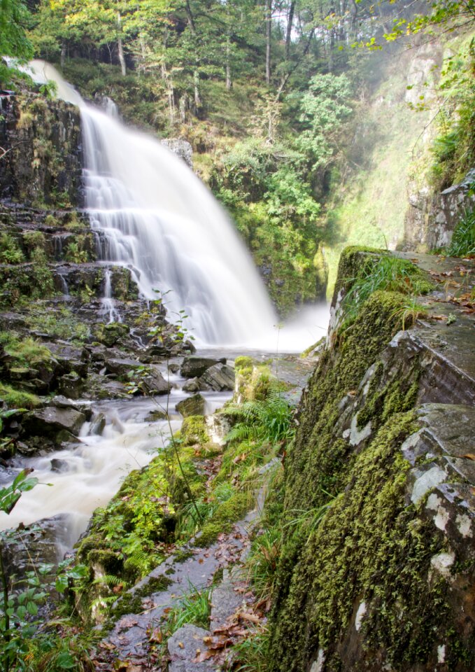 Cascade stream nature