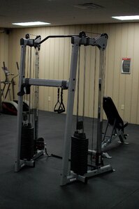 Lifting weights strength training exercise