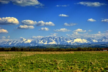 Tourism western tatras landscape photo