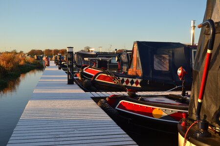 Boat barge england