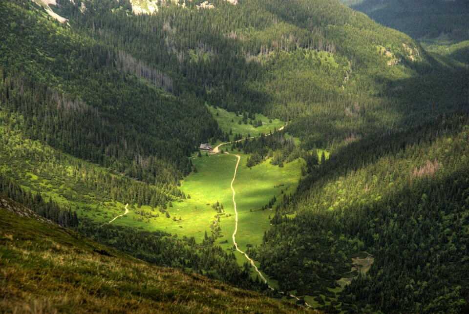 Mountains vistas landscape