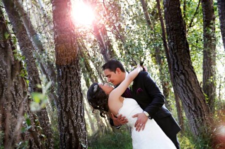 Forest wedding boyfriend