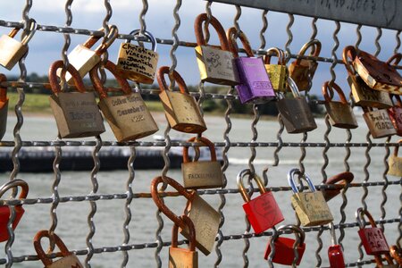 Friendship castles love locks photo