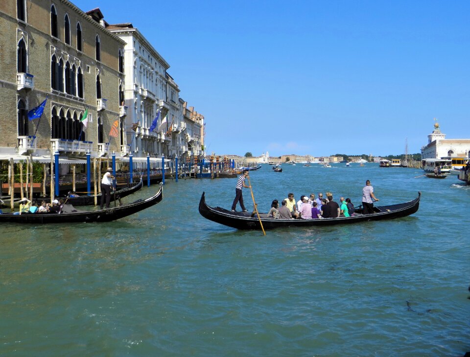 Gondola tourism facades