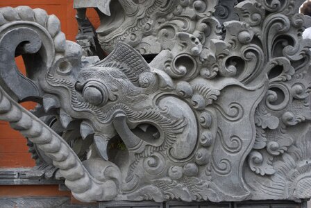 Stone ancient temple traditional oriental monument