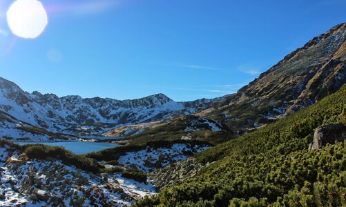 Landscape the high tatras nature photo