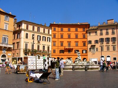 Culture square tourists