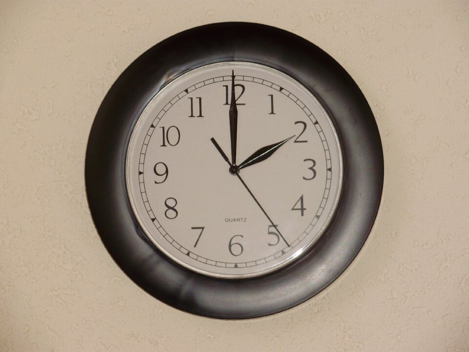 Clock time wall clock
