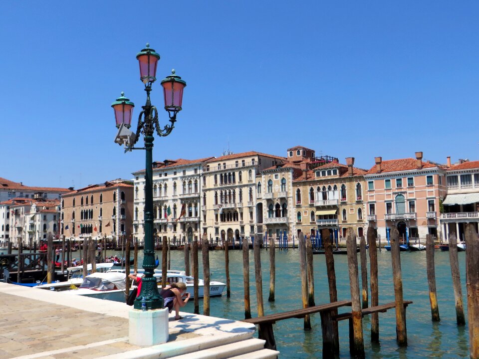Architecture boats pier