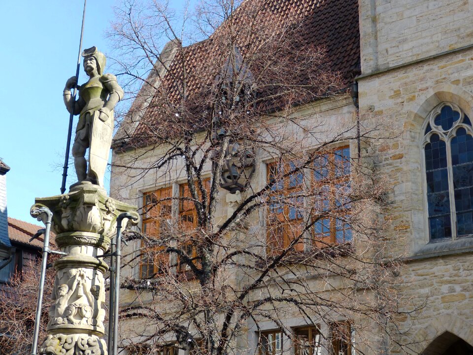 Historically facade building