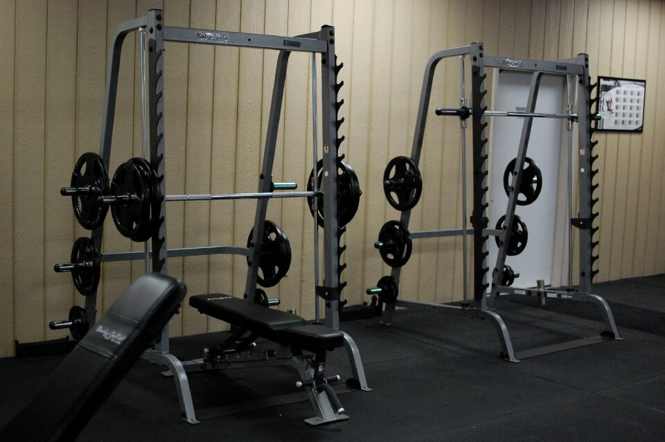 Lifting weights strength training exercise