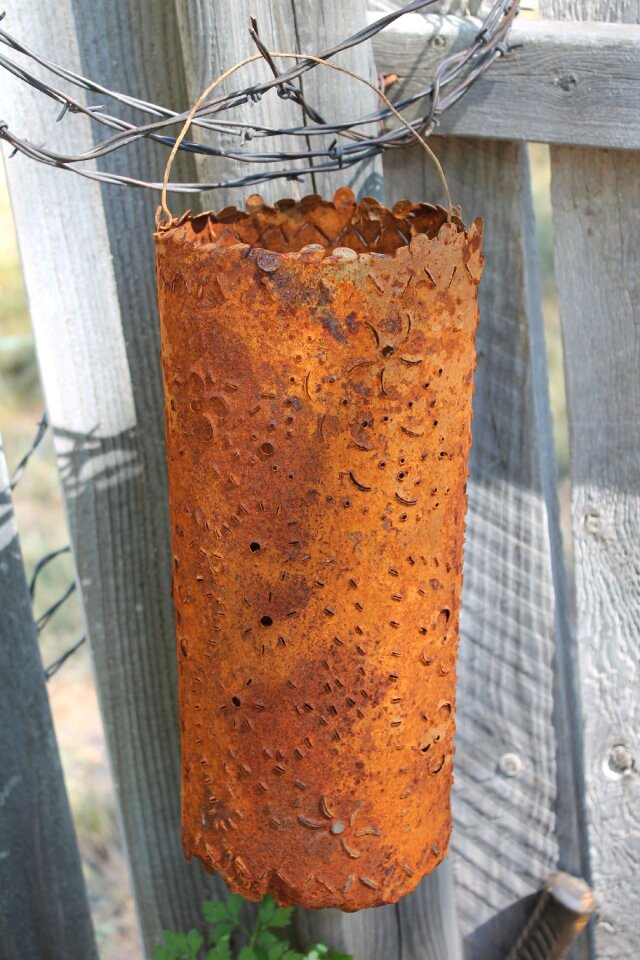 Summer nature fence