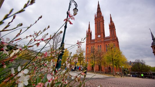 Downtown city tour autumn