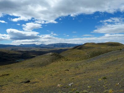 Landscape patagonia mountains photo