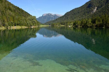 Mountain mirror alpenblick stress-free