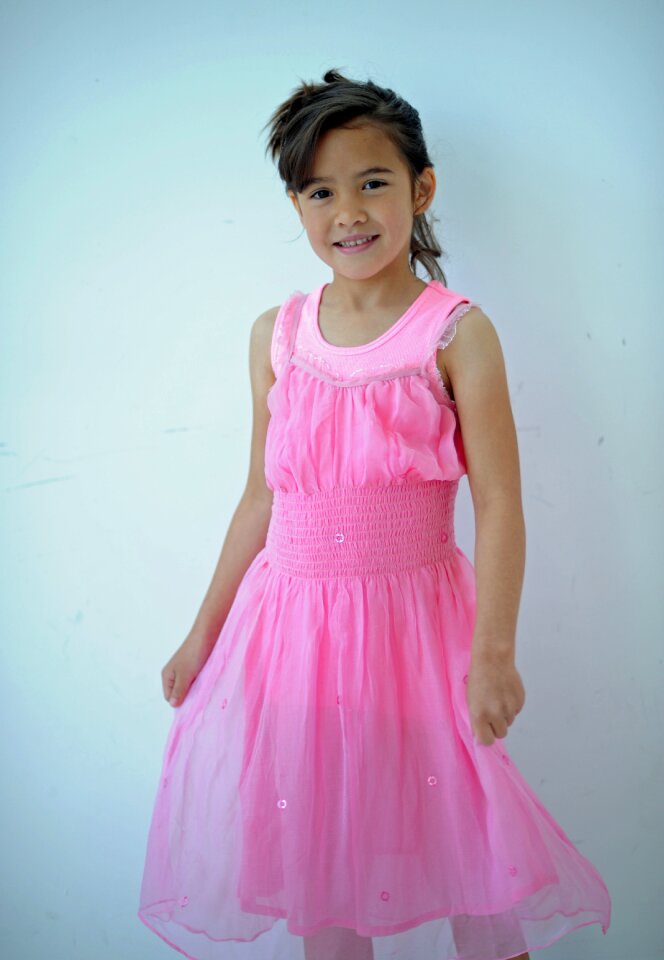 Young childhood cute girl
