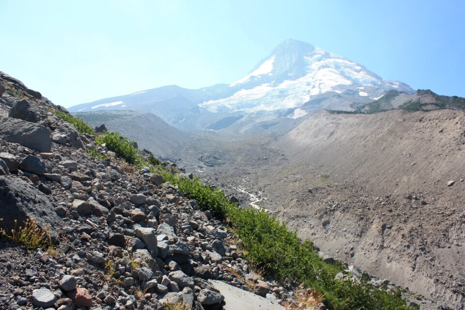 Scenic peak landscape