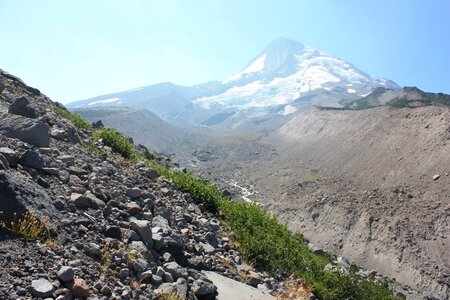Scenic peak landscape