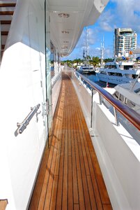 Starboard deck deck teak photo