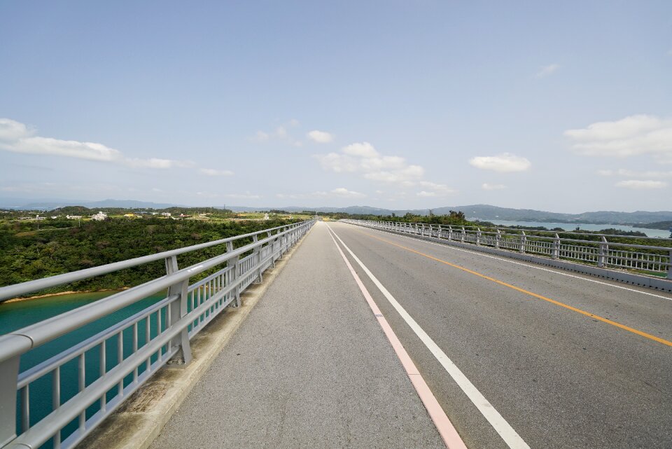 Travel highway landscape