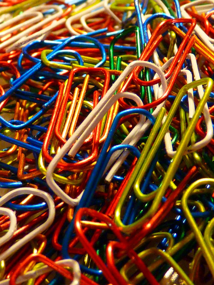Clip stationery stationery items