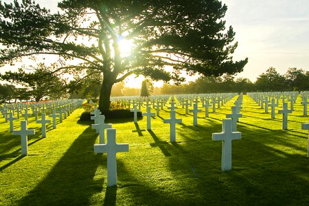 Cemetery mourning france photo