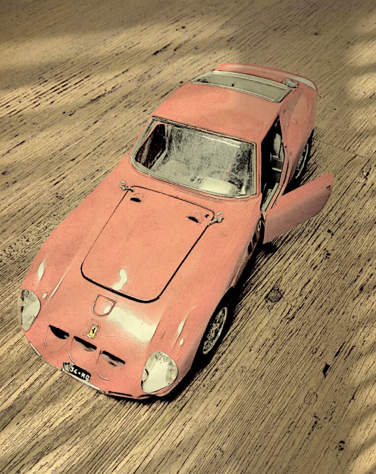 Sports car model toys