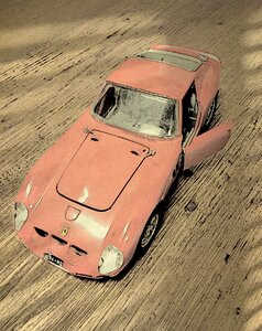 Sports car model toys