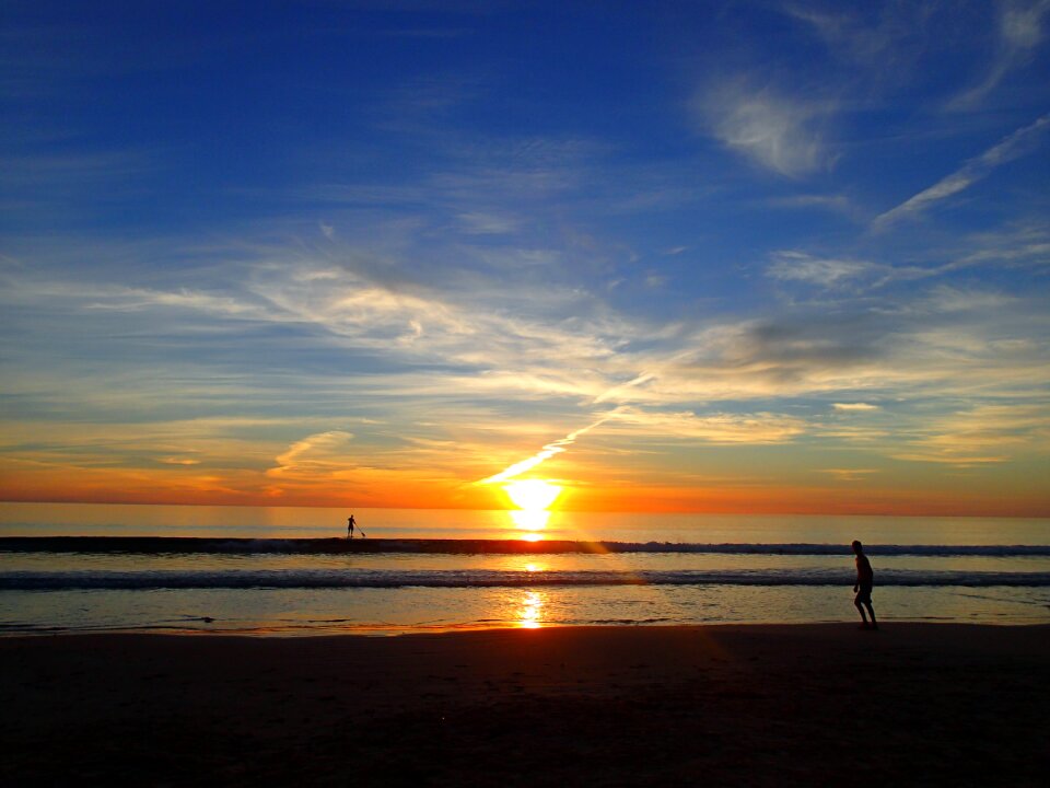 Ocean clouds seaside