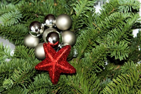 Decoration background christmas decorations photo