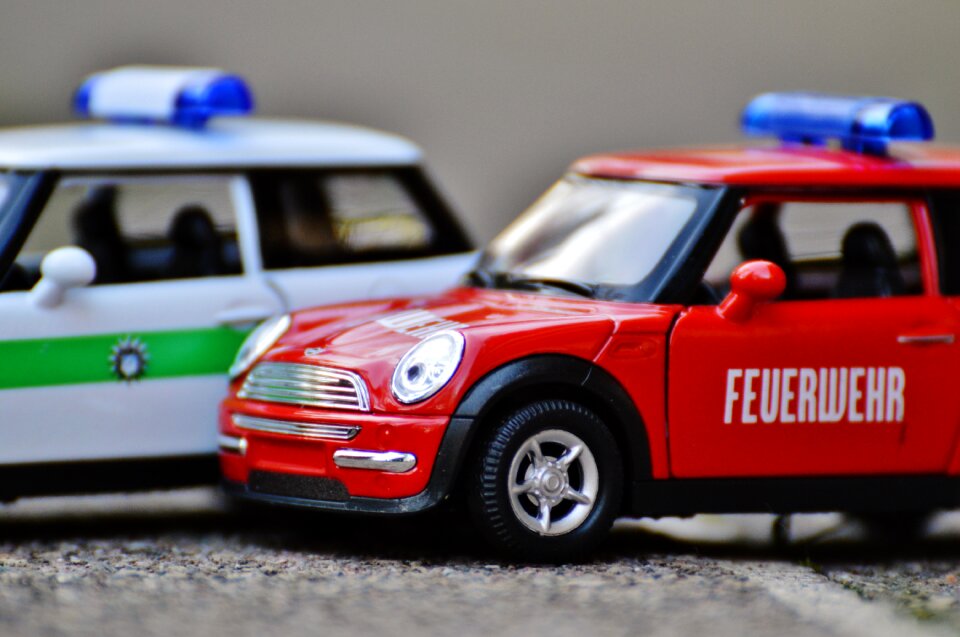 Auto model car red